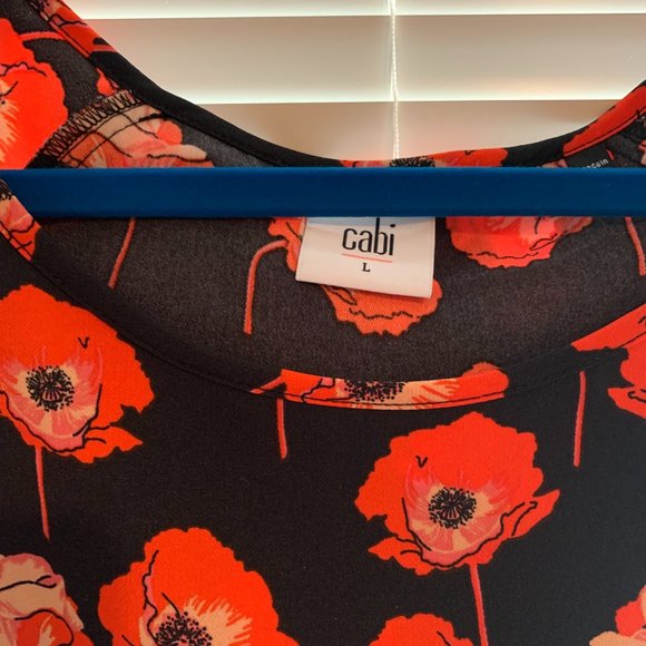 Poppy Print Blouse - Picture 2 of 3